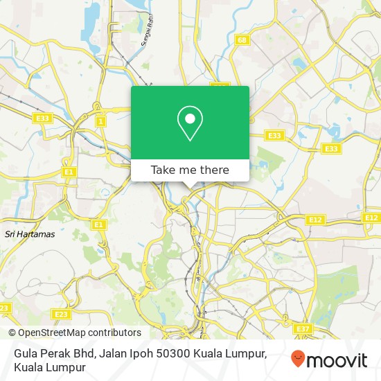 Peta Gula Perak Bhd, Jalan Ipoh 50300 Kuala Lumpur