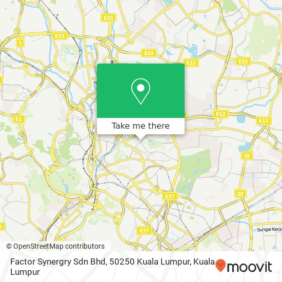 Peta Factor Synergry Sdn Bhd, 50250 Kuala Lumpur