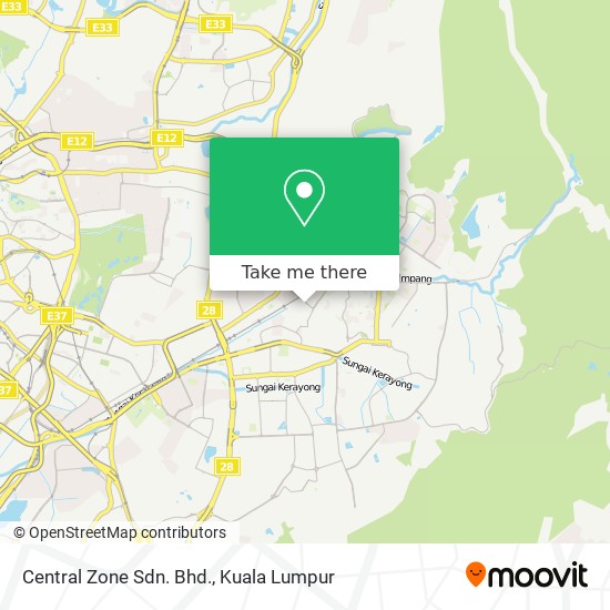 Central Zone Sdn. Bhd. map