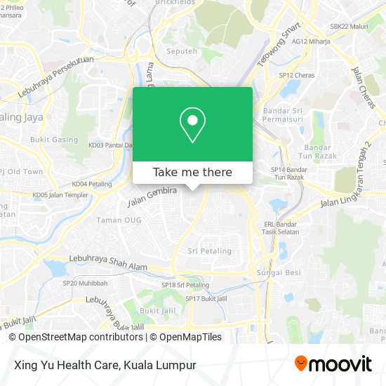 Xing Yu Health Care map