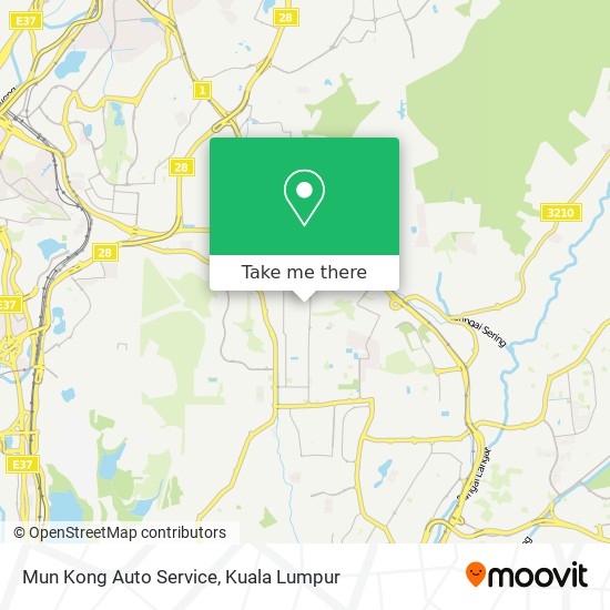 Mun Kong Auto Service map