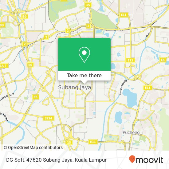 DG Soft, 47620 Subang Jaya map