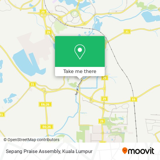 Sepang Praise Assembly map