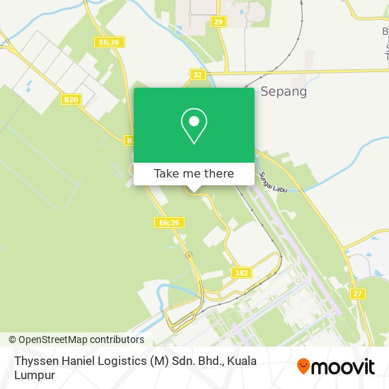 Thyssen Haniel Logistics (M) Sdn. Bhd. map