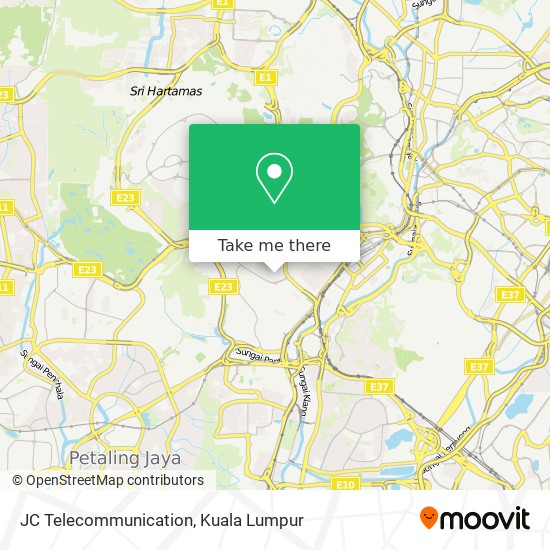 JC Telecommunication map