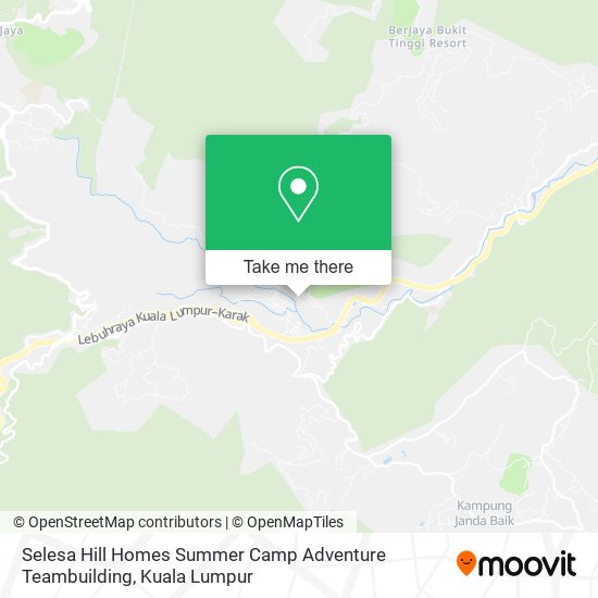 Peta Selesa Hill Homes Summer Camp Adventure Teambuilding