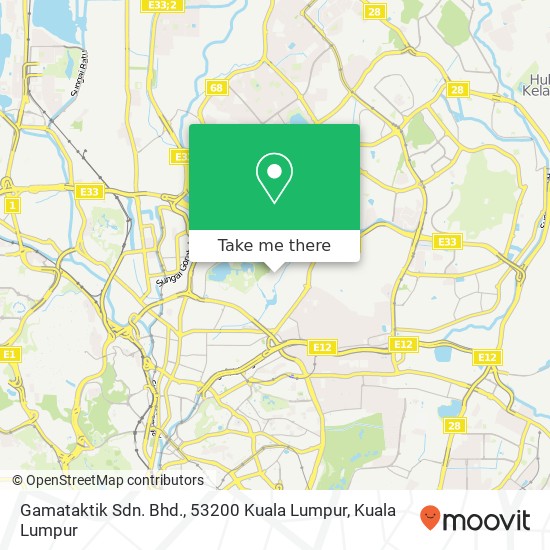 Gamataktik Sdn. Bhd., 53200 Kuala Lumpur map