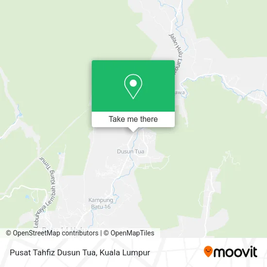 Pusat Tahfiz Dusun Tua map