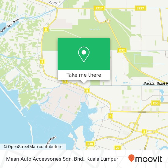 Maari Auto Accessories Sdn. Bhd. map