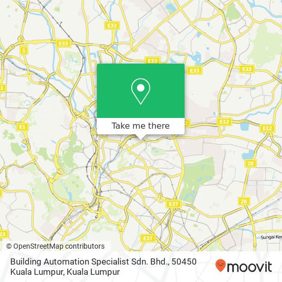 Building Automation Specialist Sdn. Bhd., 50450 Kuala Lumpur map