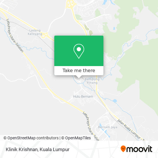 Klinik Krishnan map