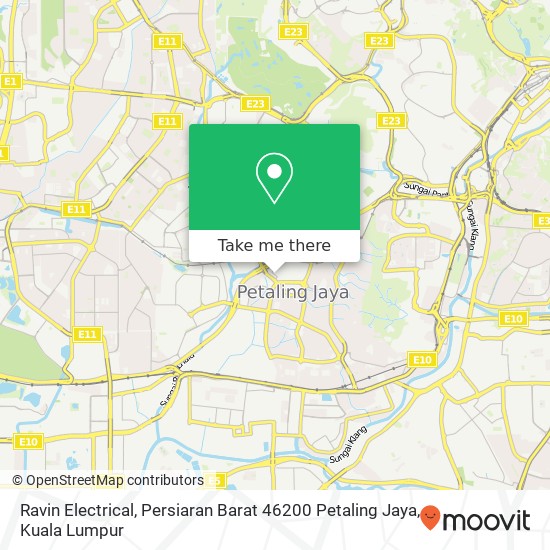 Ravin Electrical, Persiaran Barat 46200 Petaling Jaya map