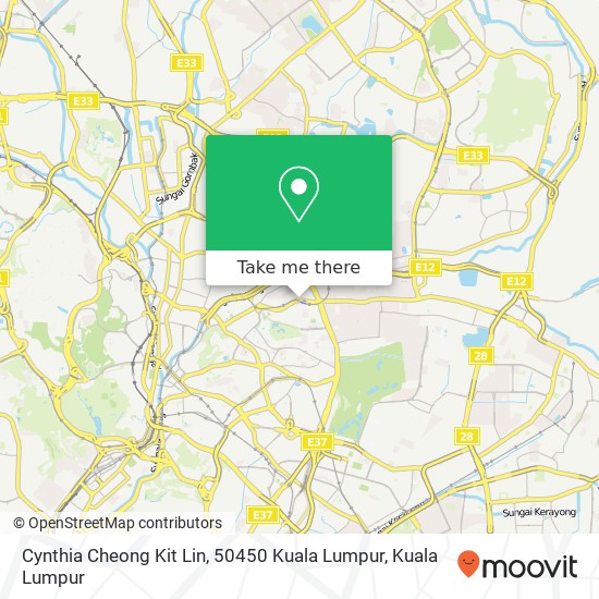 Cynthia Cheong Kit Lin, 50450 Kuala Lumpur map