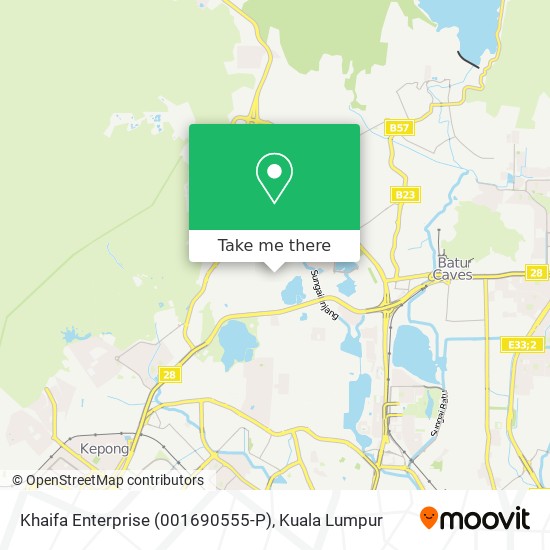 Khaifa Enterprise (001690555-P) map