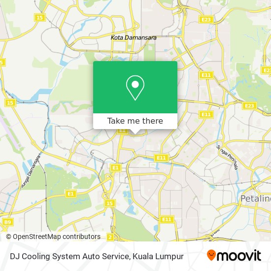 DJ Cooling System Auto Service map