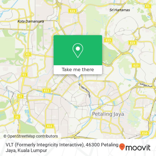 VLT (Formerly Integricity Interactive), 46300 Petaling Jaya map