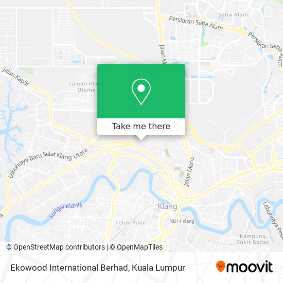 Ekowood International Berhad map