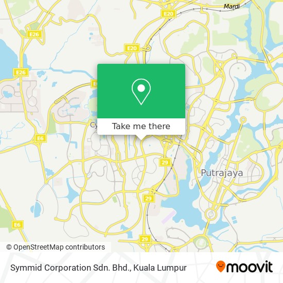 Symmid Corporation Sdn. Bhd. map