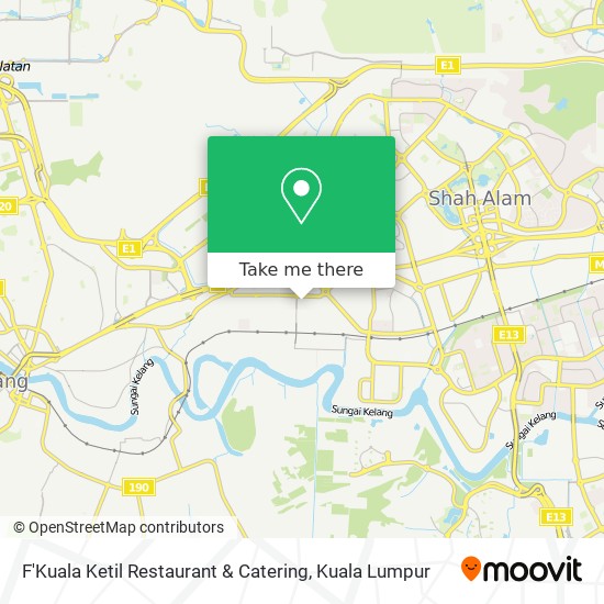 F'Kuala Ketil Restaurant & Catering map