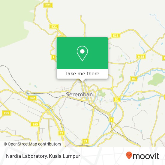 Nardia Laboratory map