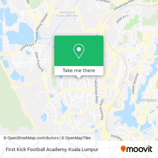 First Kick Football Academy map