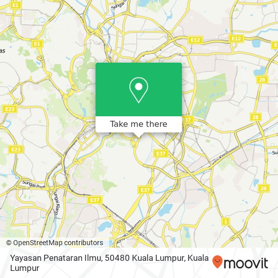 Yayasan Penataran Ilmu, 50480 Kuala Lumpur map