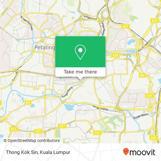 Thong Kok Sin map