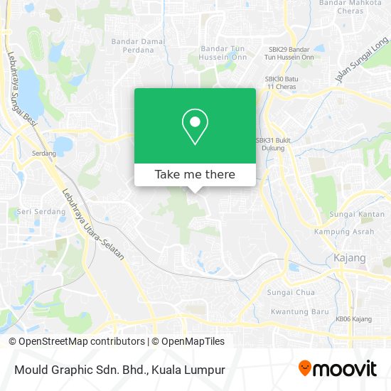 Mould Graphic Sdn. Bhd. map