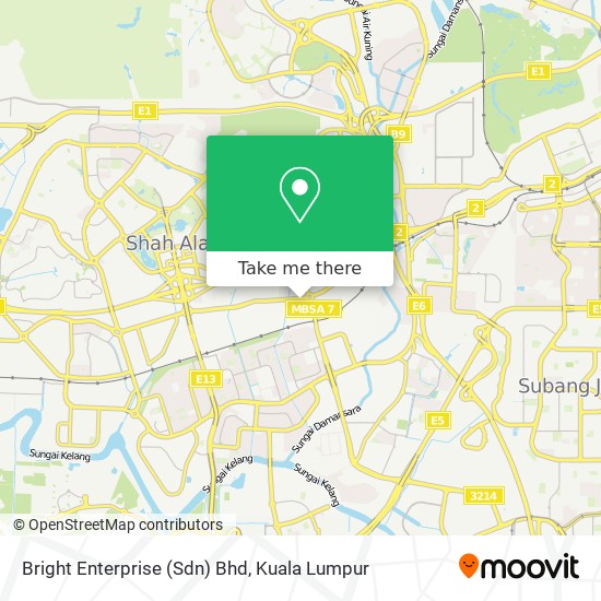 Bright Enterprise (Sdn) Bhd map