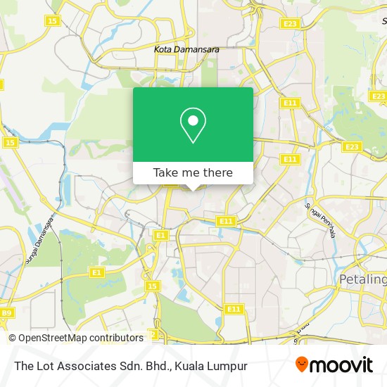 The Lot Associates Sdn. Bhd. map
