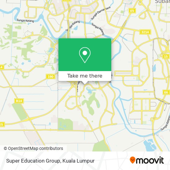 Super Education Group map