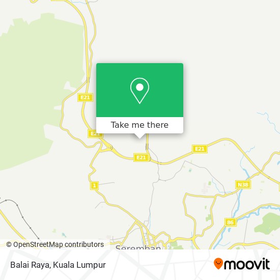 Balai Raya map