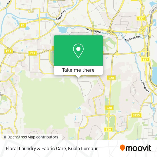 Floral Laundry & Fabric Care map
