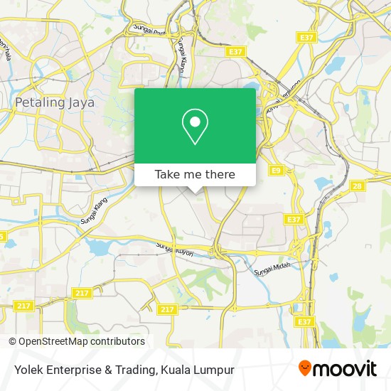 Peta Yolek Enterprise & Trading