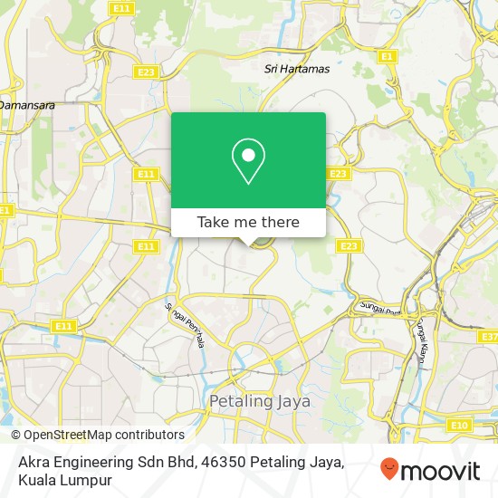 Akra Engineering Sdn Bhd, 46350 Petaling Jaya map