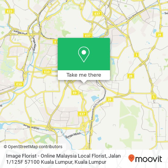 Image Florist - Online Malaysia Local Florist, Jalan 1 / 125F 57100 Kuala Lumpur map