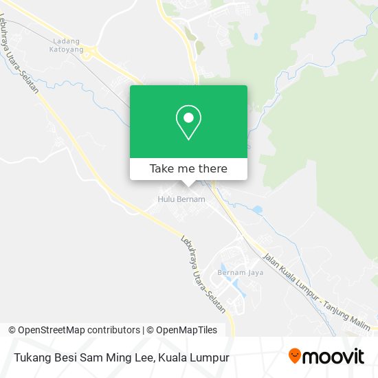 Peta Tukang Besi Sam Ming Lee