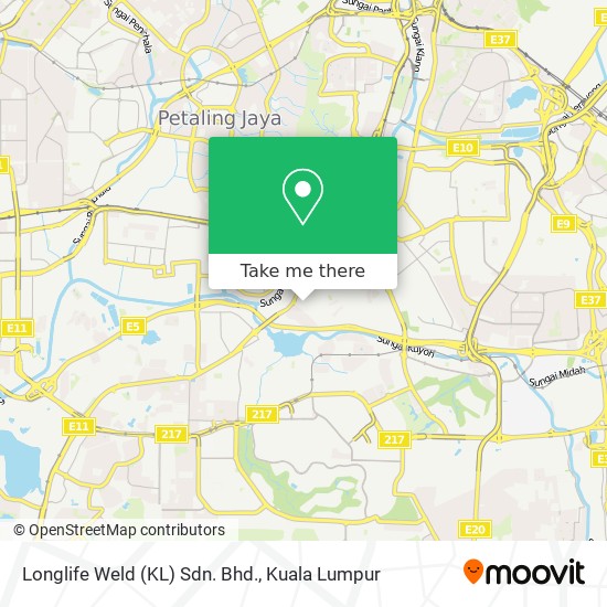 Longlife Weld (KL) Sdn. Bhd. map