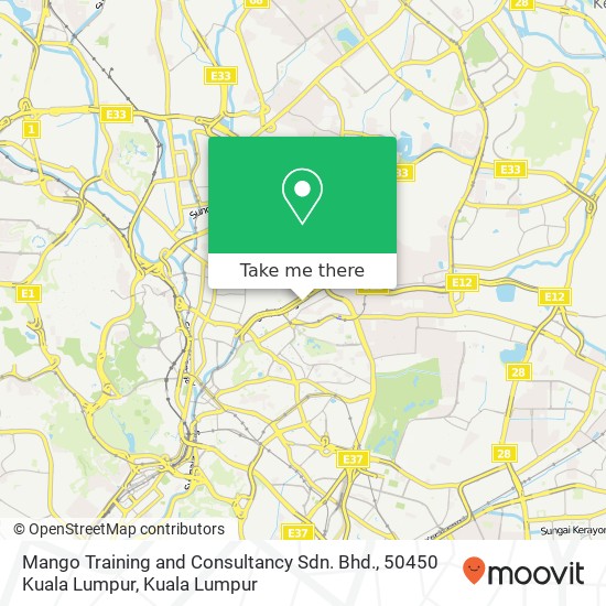 Mango Training and Consultancy Sdn. Bhd., 50450 Kuala Lumpur map