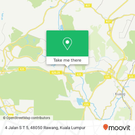 4 Jalan S T 5, 48050 Rawang map