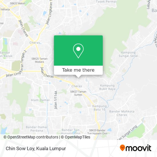 Chin Sow Loy map