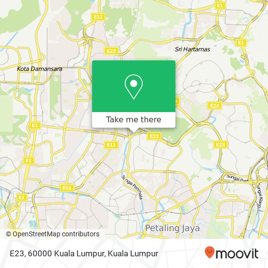 E23, 60000 Kuala Lumpur map