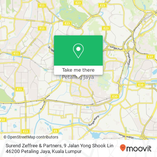 Surend Zeffree & Partners, 9 Jalan Yong Shook Lin 46200 Petaling Jaya map