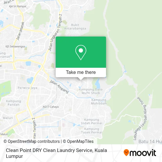 Clean Point DRY Clean Laundry Service map