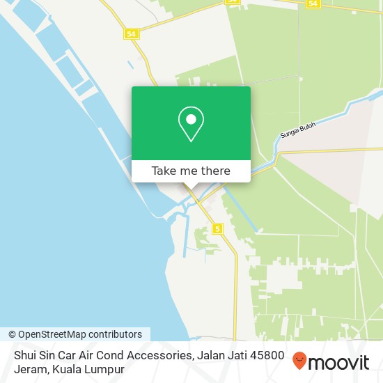 Shui Sin Car Air Cond Accessories, Jalan Jati 45800 Jeram map