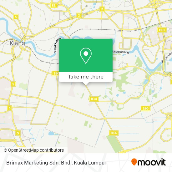 Brimax Marketing Sdn. Bhd. map