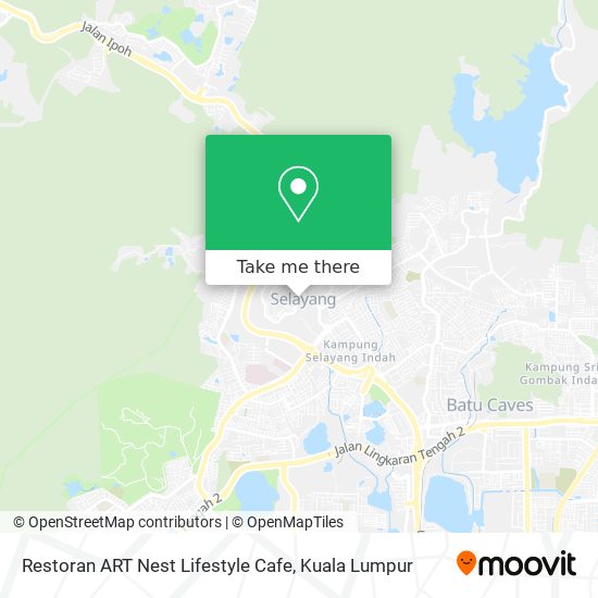 How To Get To Restoran Art Nest Lifestyle Cafe In Gombak By Bus Or Mrt Lrt