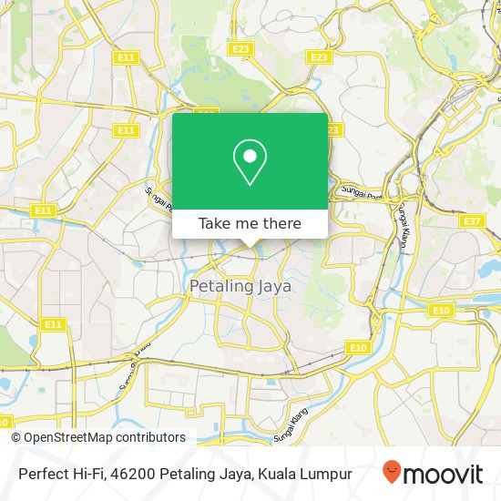 Perfect Hi-Fi, 46200 Petaling Jaya map