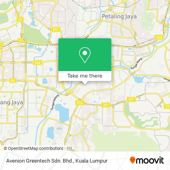 Avenion Greentech Sdn. Bhd. map