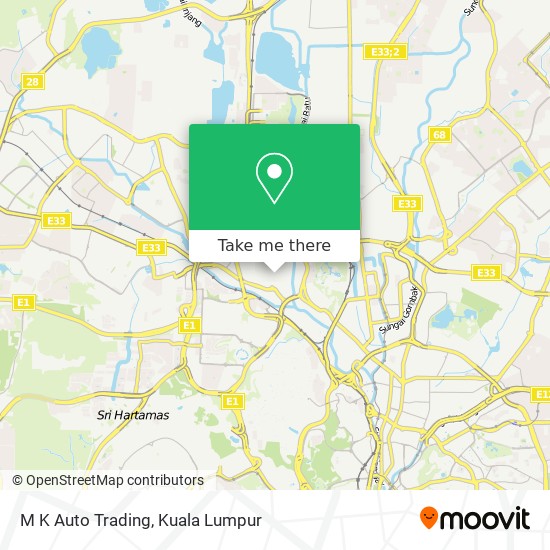 M K Auto Trading map